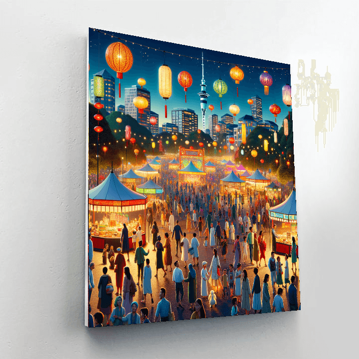 Lantern Festival - New Zealand Paint By Number