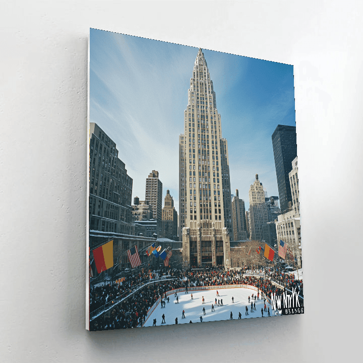 Rockefeller Center - New York City Paint By Numbers Kits
