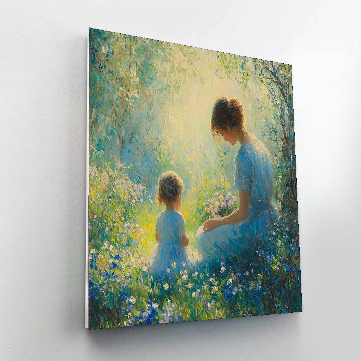 Morning Dew Of Love Numbered Painting Kits