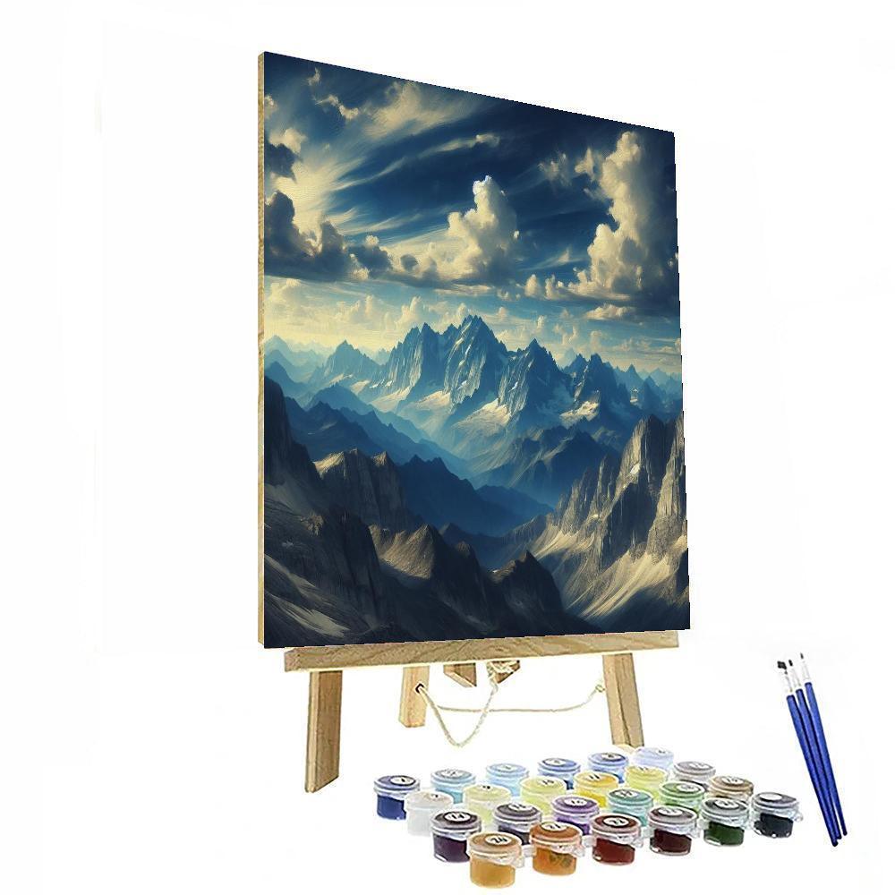 Rocky Mountain Majesty DIY Paint By Numbers