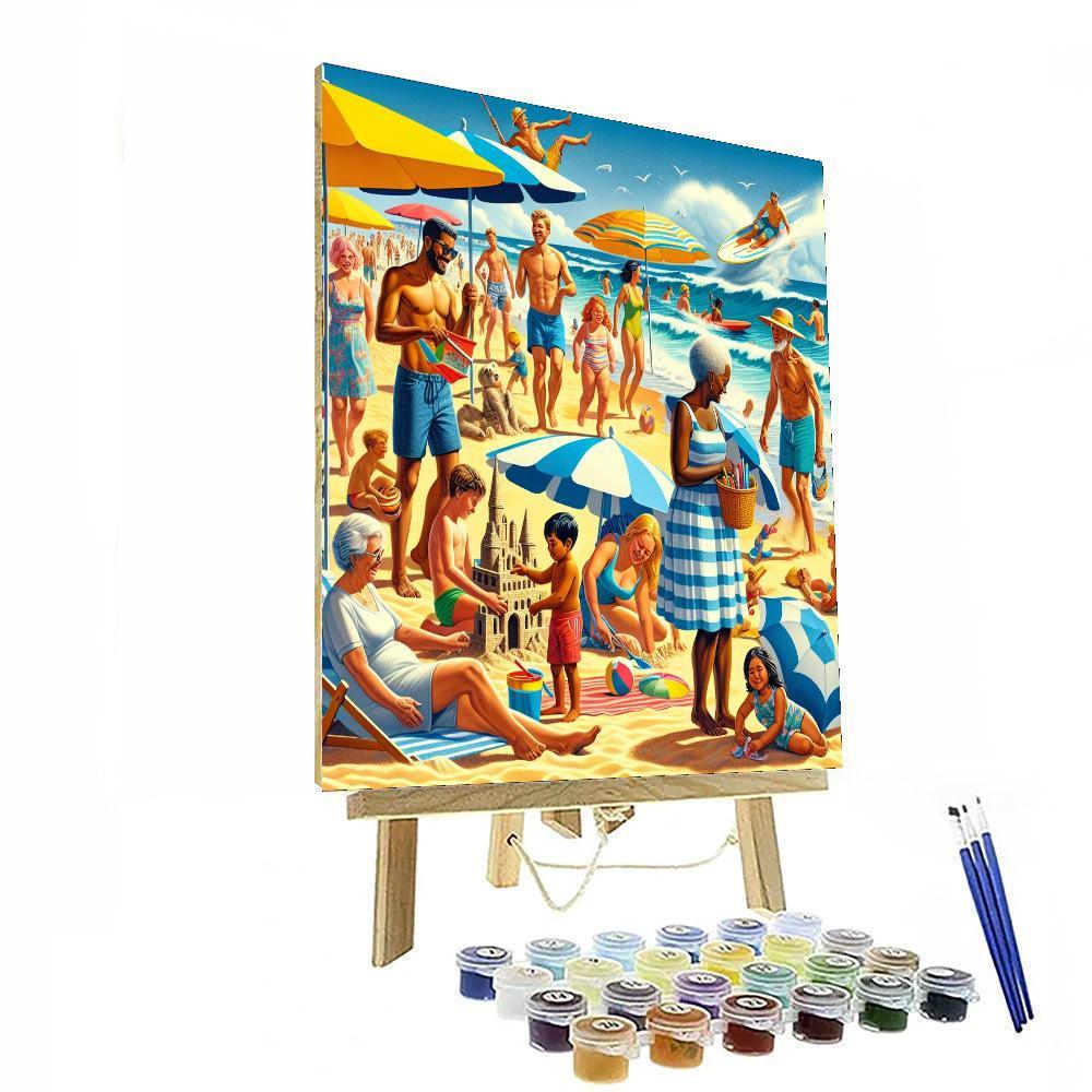Breezy Beach Vibes Numbered Painting Kits