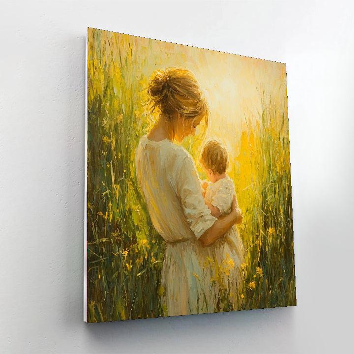 Radiant Motherhood Painting By Numbers Kit