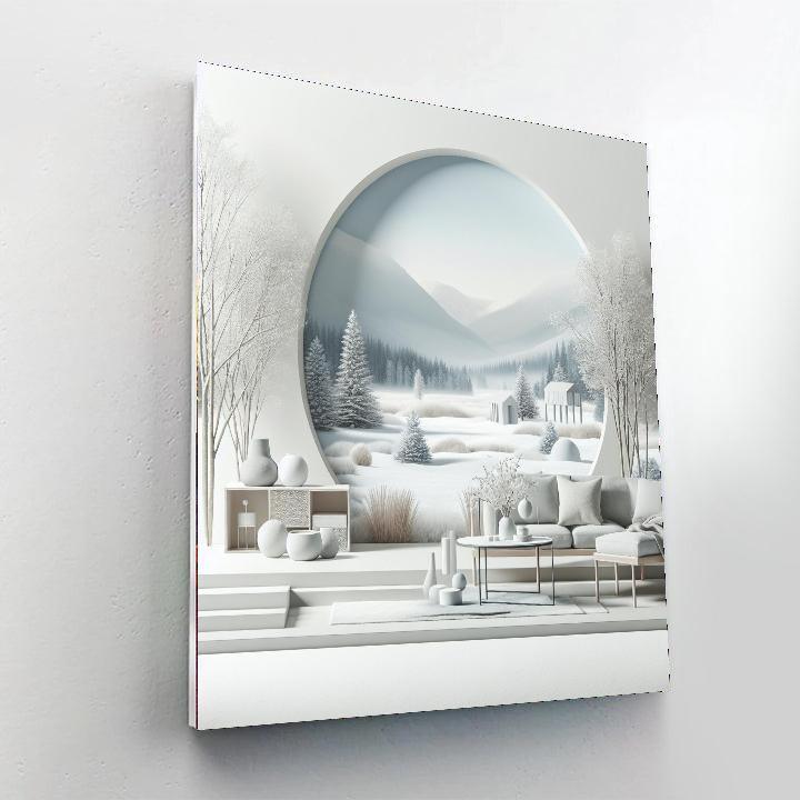 Chic Nordic Haven Numbered Painting Kits