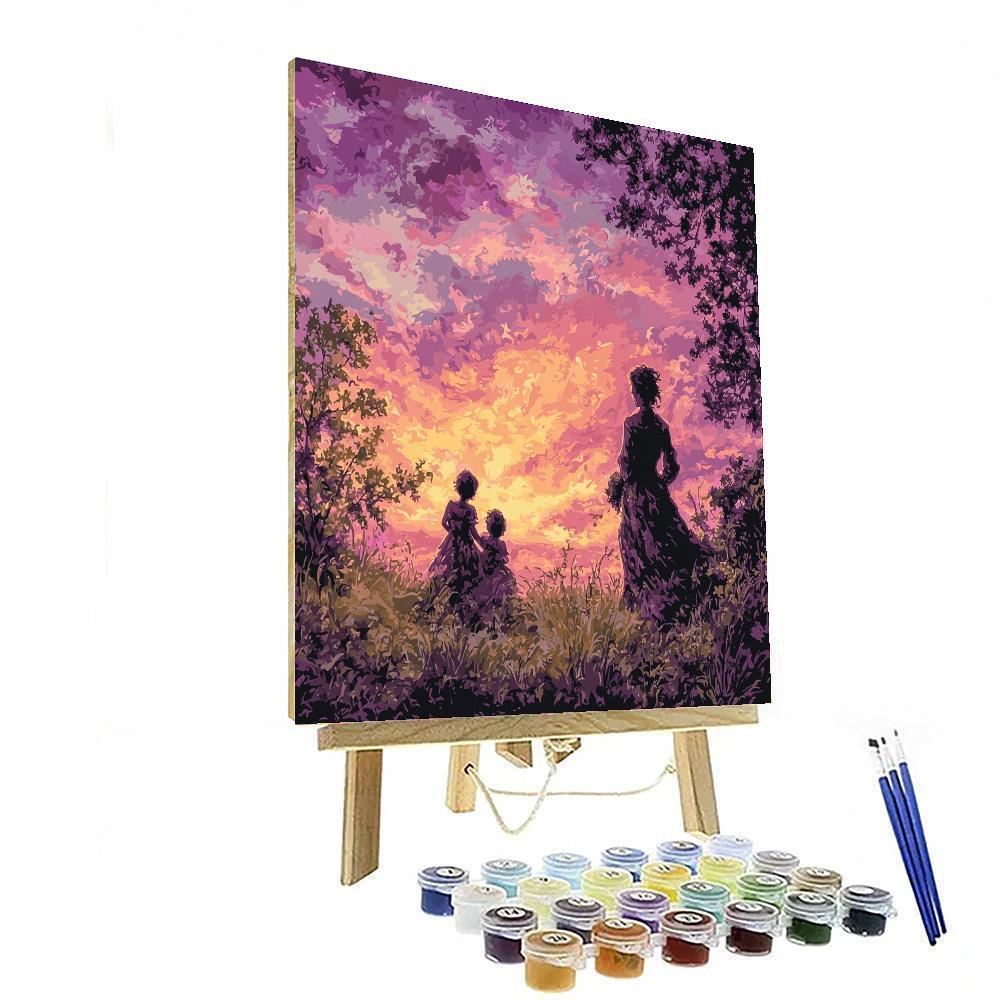 Silent Serenity Numbered Painting Kits