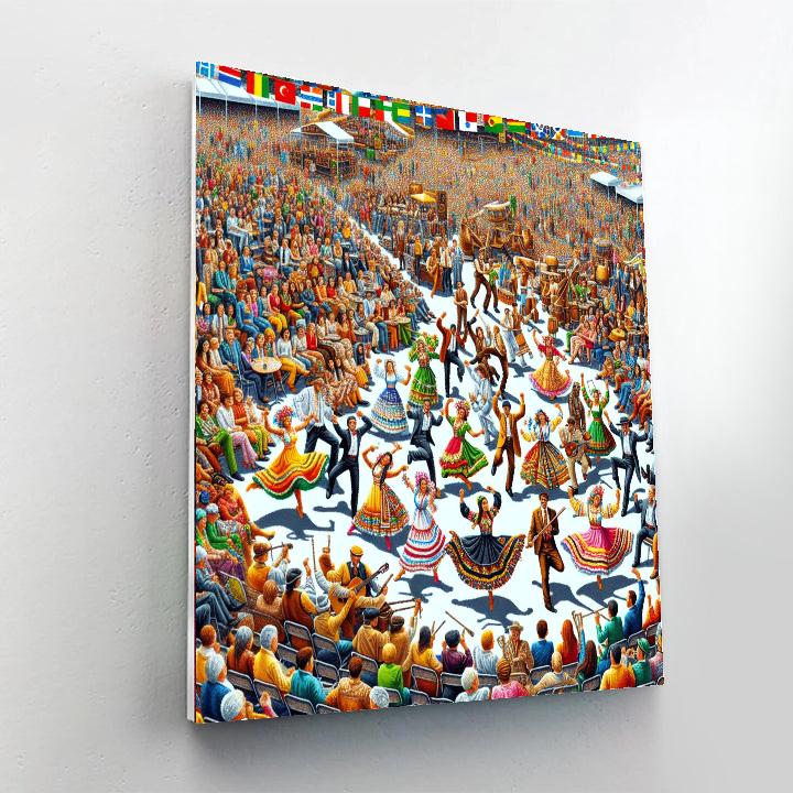 World Culture Festival - New Delhi Numbered Painting Kits