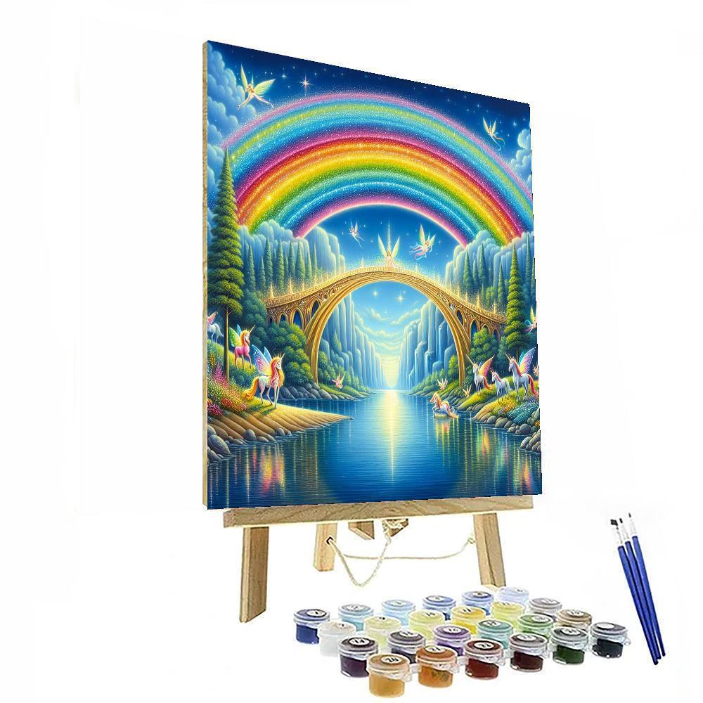 Rainbow Bridge Wonders Paint By Number