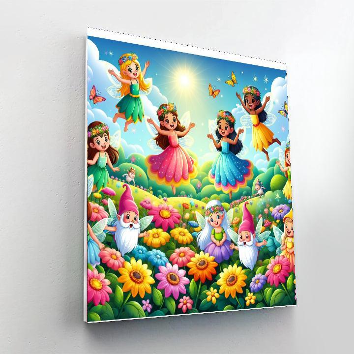 Magical Fairy Adventures DIY Paint By Numbers
