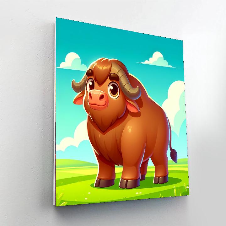 Bold Buffalo Paint By Number