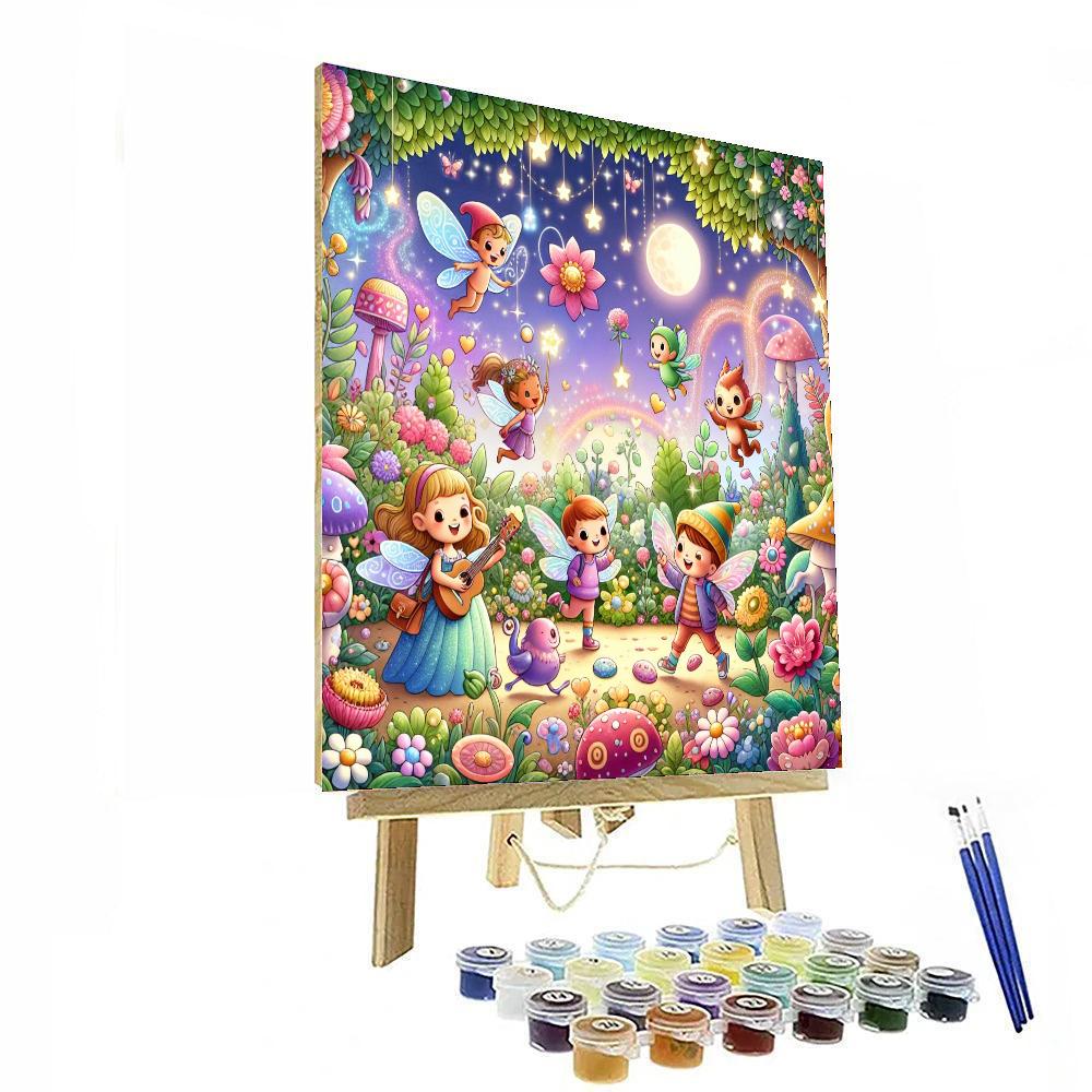 Dazzling Magical Gardens Painting By Numbers Kit