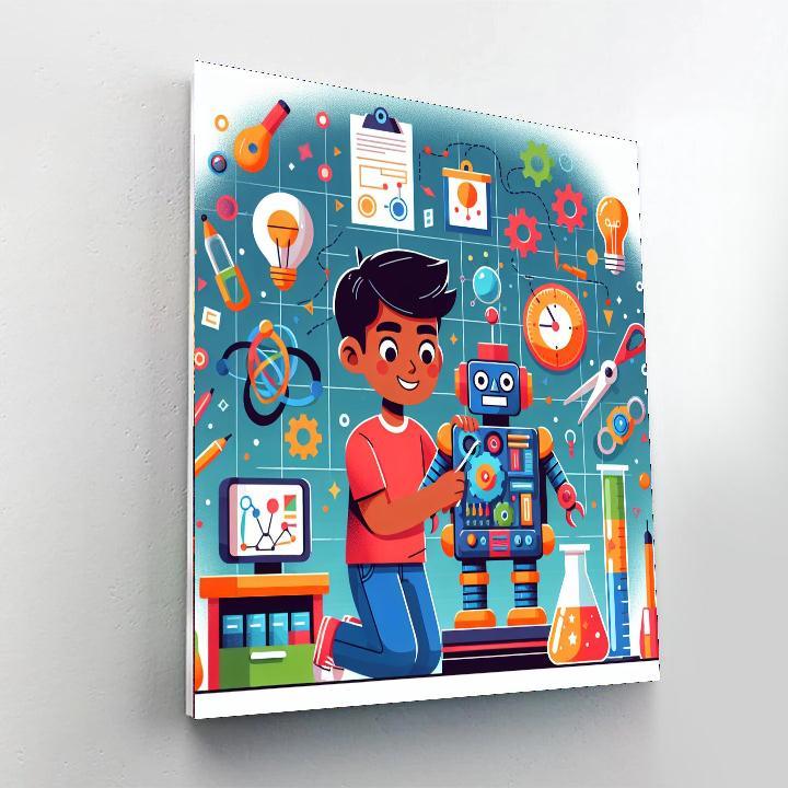 Robotics Innovator Lab Paint By Number