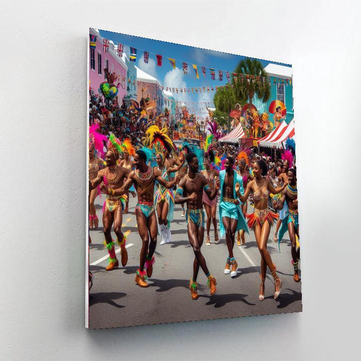 Bermuda Day - Bermuda DIY Paint By Numbers