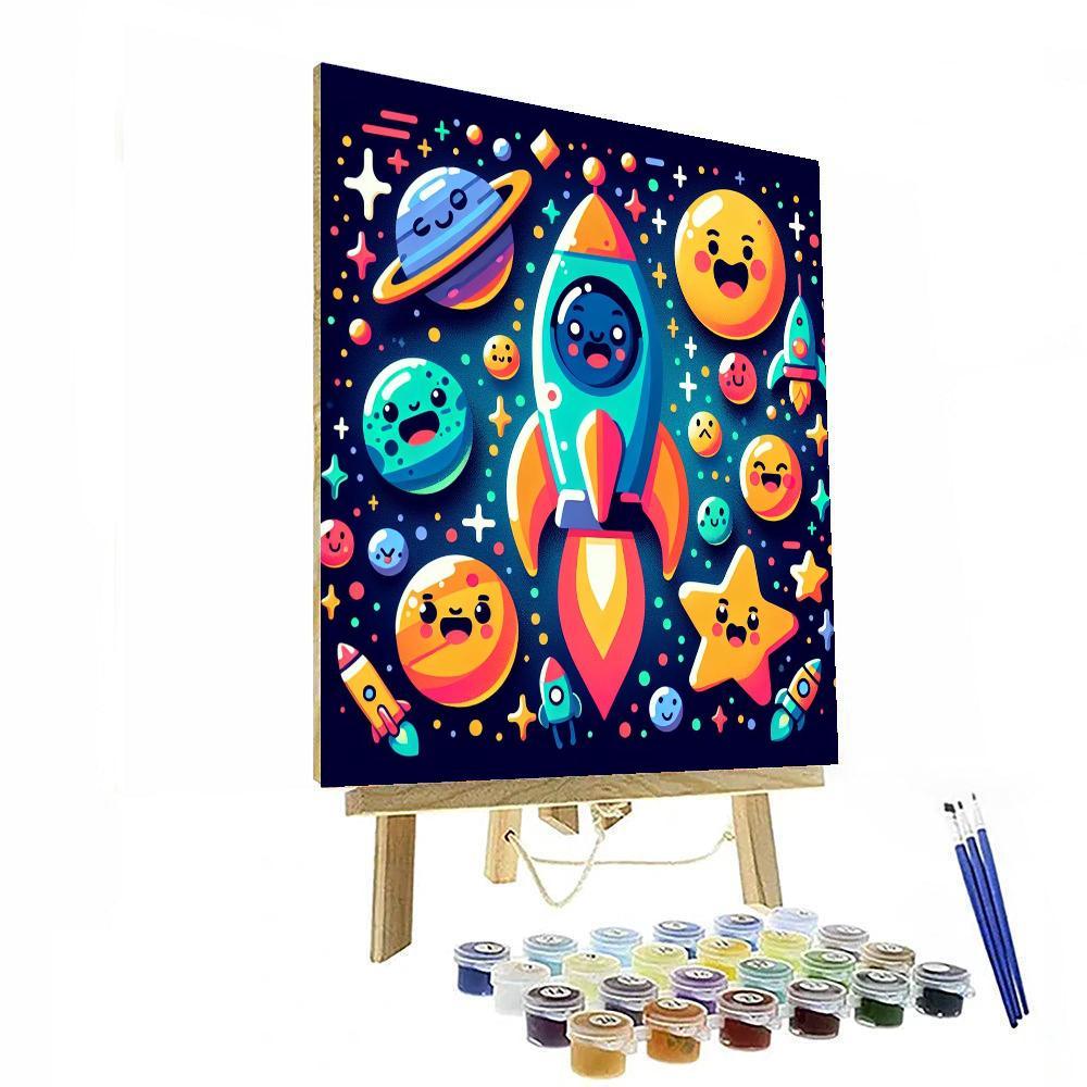 Cosmic Dreamers Paint By Numbers Kits