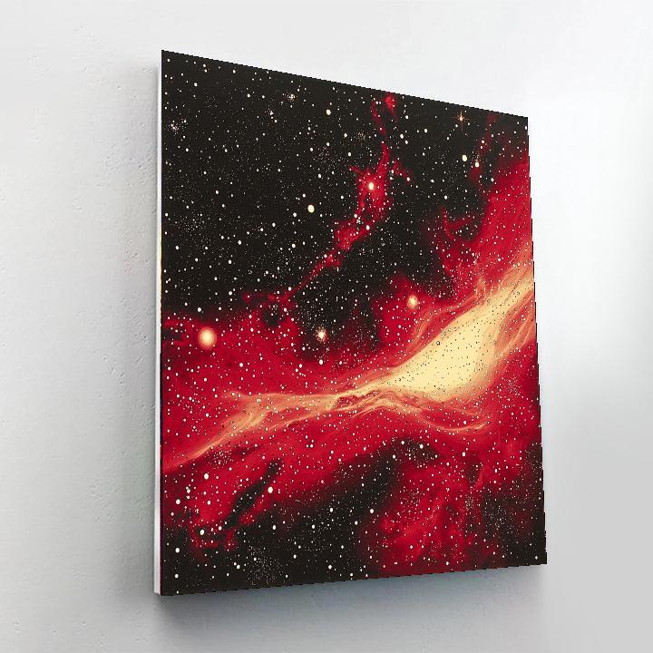 Yayoi Kusama Inspired Starry Abstraction  DIY Paint By Numbers