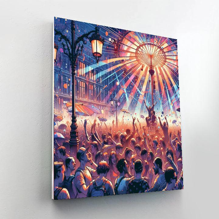 The Amsterdam Dance Event - Netherlands DIY Paint By Numbers