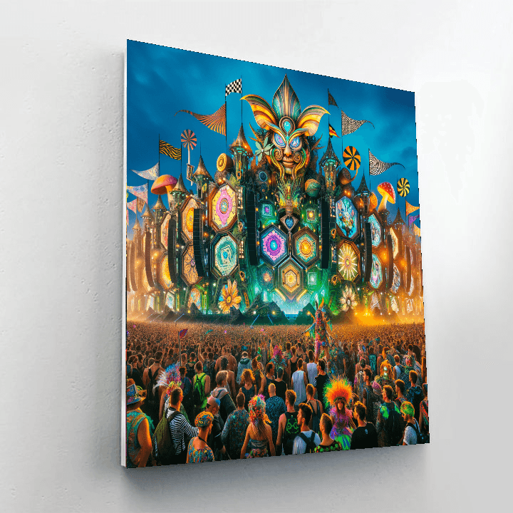 Tomorrowland - Boom, Belgium Paint By Number