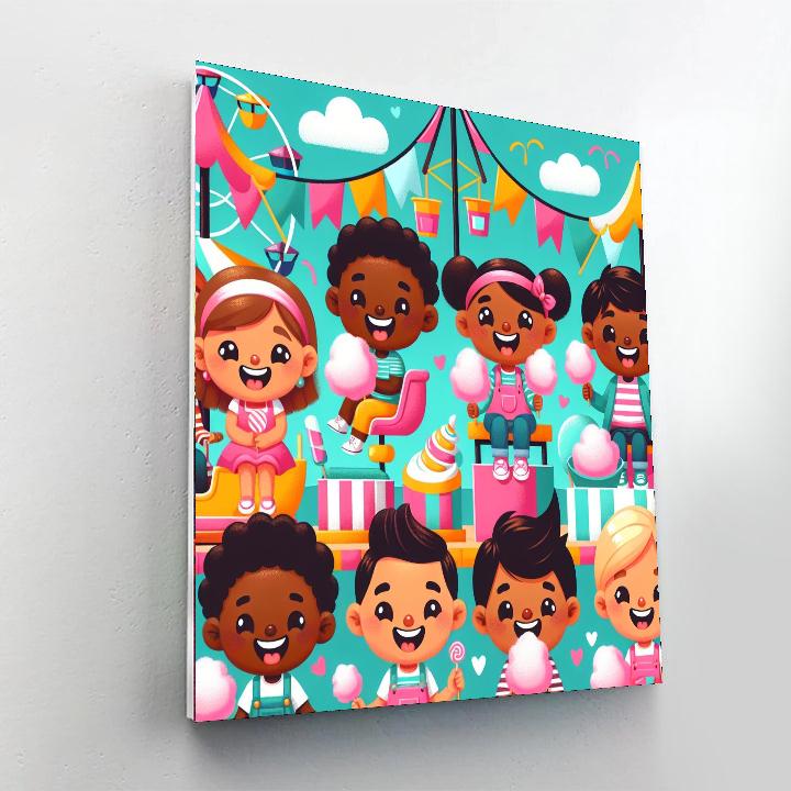 The Great Carnival Number Painting