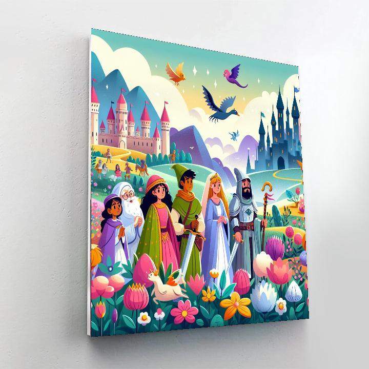 Adventurous Fairy Tale Quest Paint By Numbers Kits