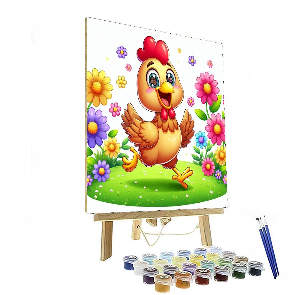 Silly Chicken Paint By Color
