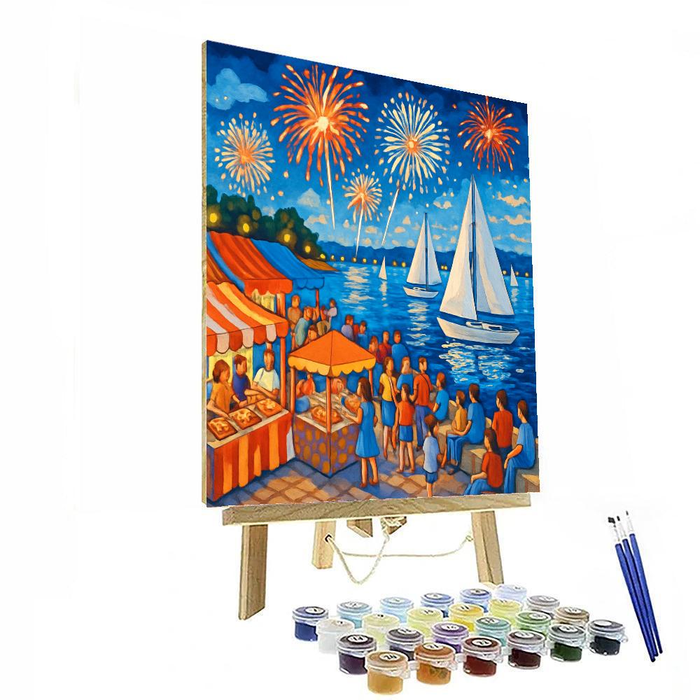 Festival Of Sails - Geelong, Australia Painting Number Kit