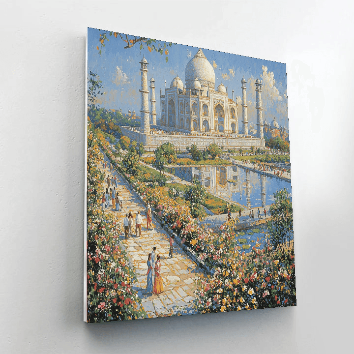 Taj Mahal - India DIY Paint By Numbers