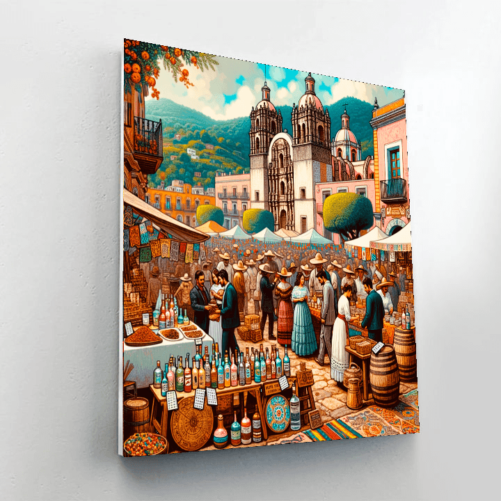 Oaxaca International Mezcal Festival - Mexico DIY Paint By Numbers