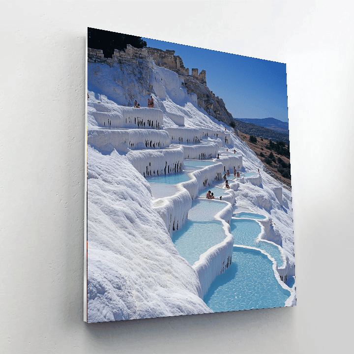 Pamukkale Thermal Springs Paint By Numbers