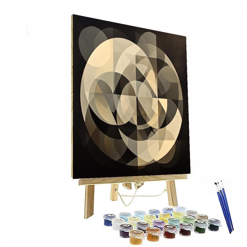 Kazimir Malevich Inspired Visions Of Space  Number Painting