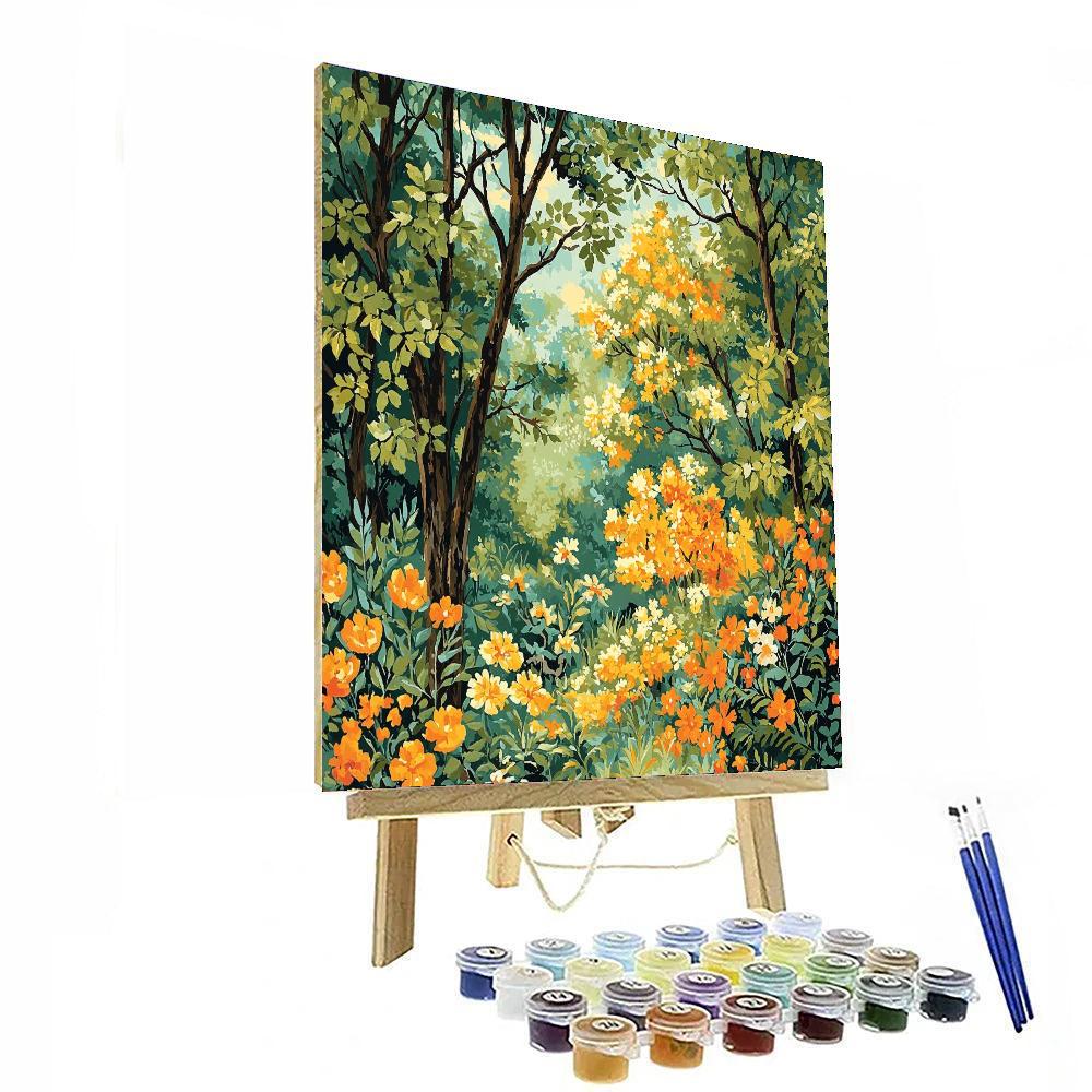 Frida Kahlo Inspired Resilience In Nature  Painting Number Kit