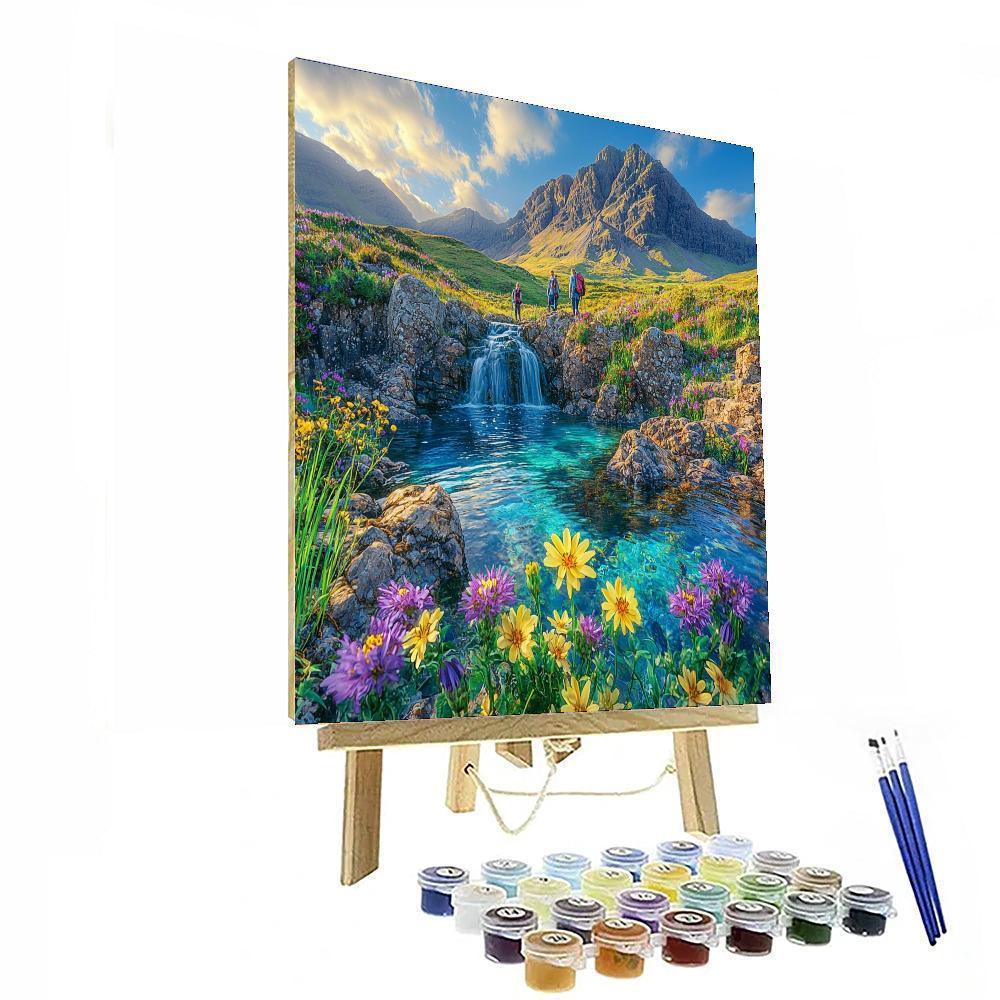 Skye's Fairy Pools Painting Number Kit