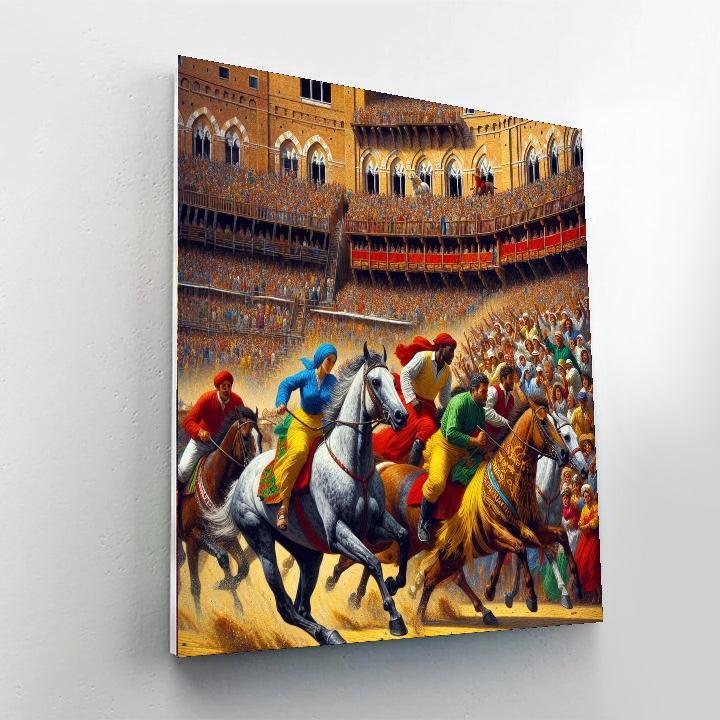 Il Palio - Italy DIY Paint By Numbers