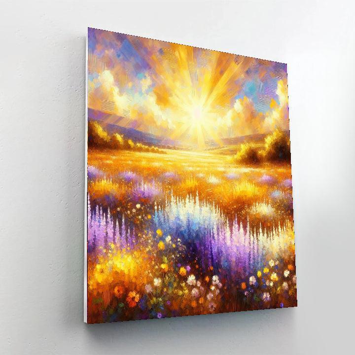 Wildflower Fields Escape Paint By Numbers Kits