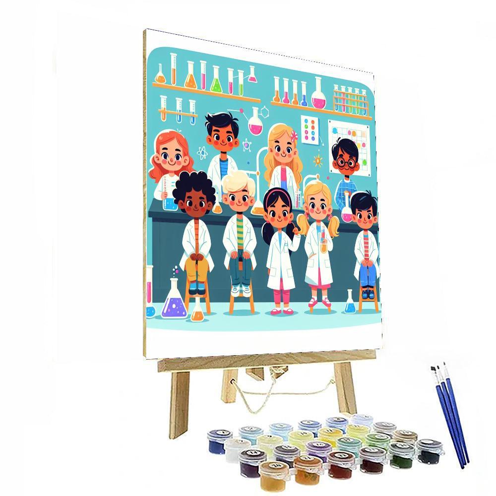 Super Science Lab Paint By Numbers Kits
