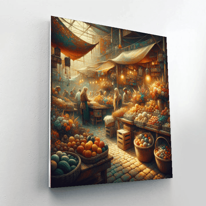 Vintage Marketplace Charm Paint By Color