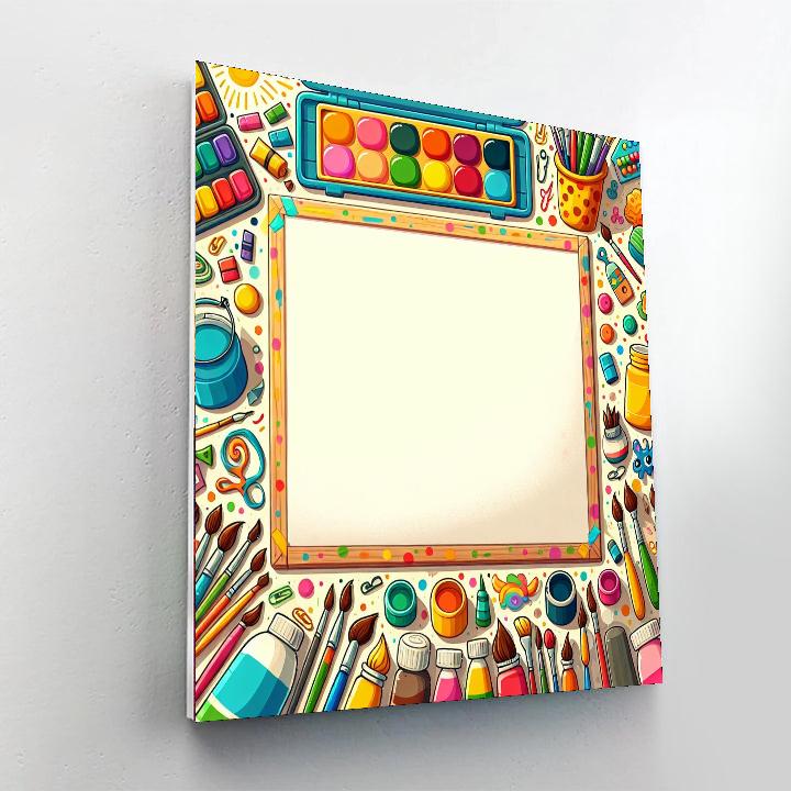 Colorful Crafting Adventure Paint By Numbers Art