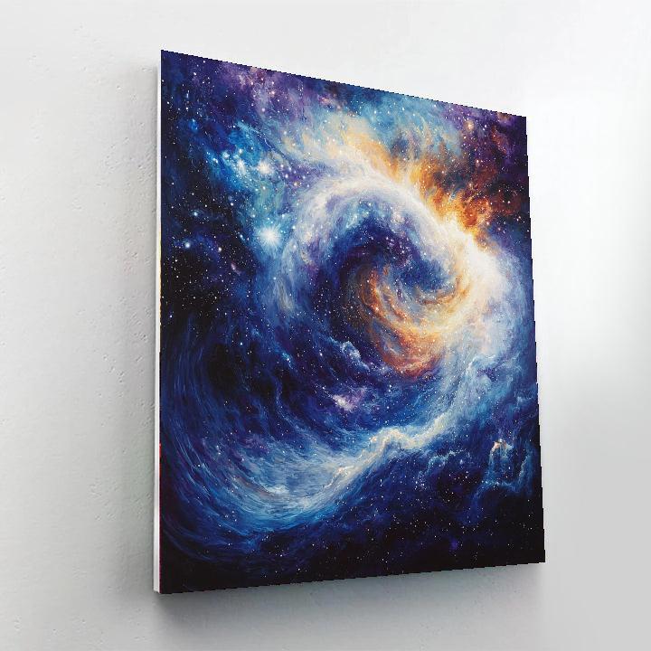Michelangelo Inspired Wonders Of The Cosmos  Paint By Color