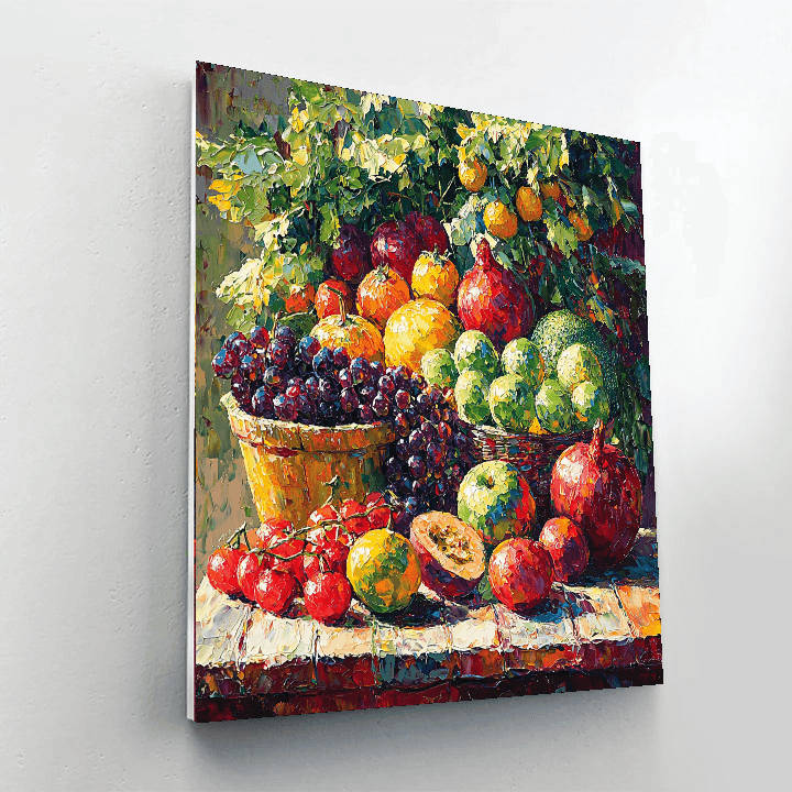 Cézanne Inspired Summer Harvest  Paint By Number