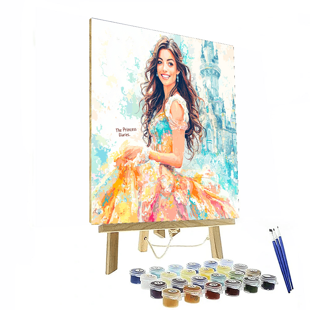 Anne Hathaway: The Whimsical Queen Of Transformation Paint By Numbers