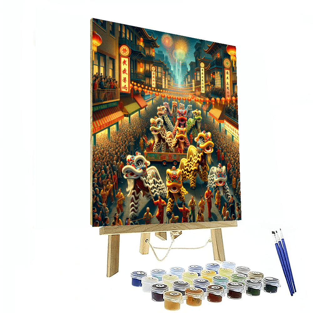 Lunar New Year Parade - San Francisco, Usa Paint By Number