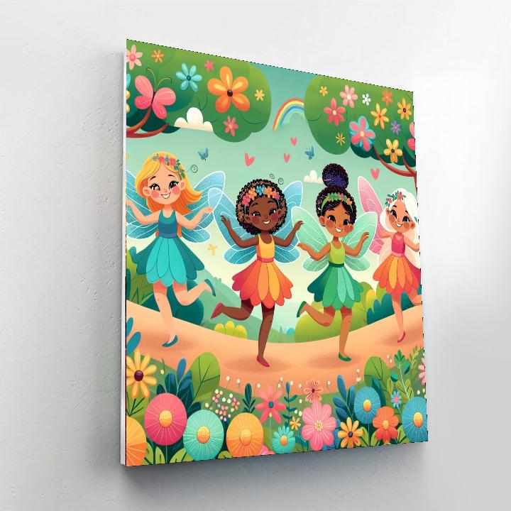 Magical Fairy Trail Paint By Numbers