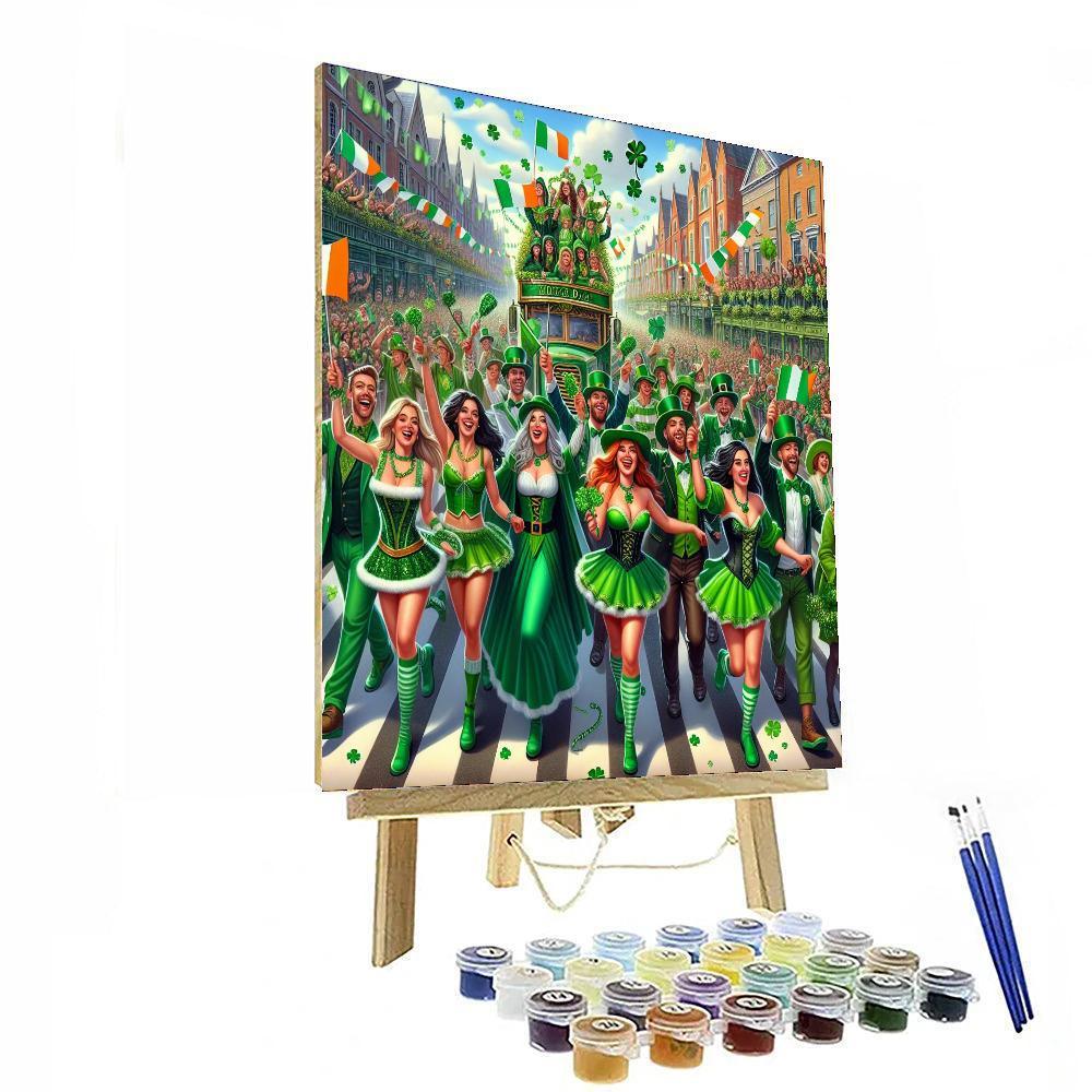 Shamrock Festival - Ireland Paint By Number