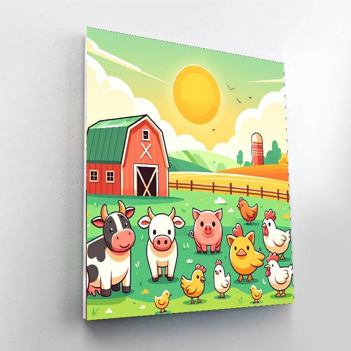 Farm Fresh Adventure Numbered Painting Kits
