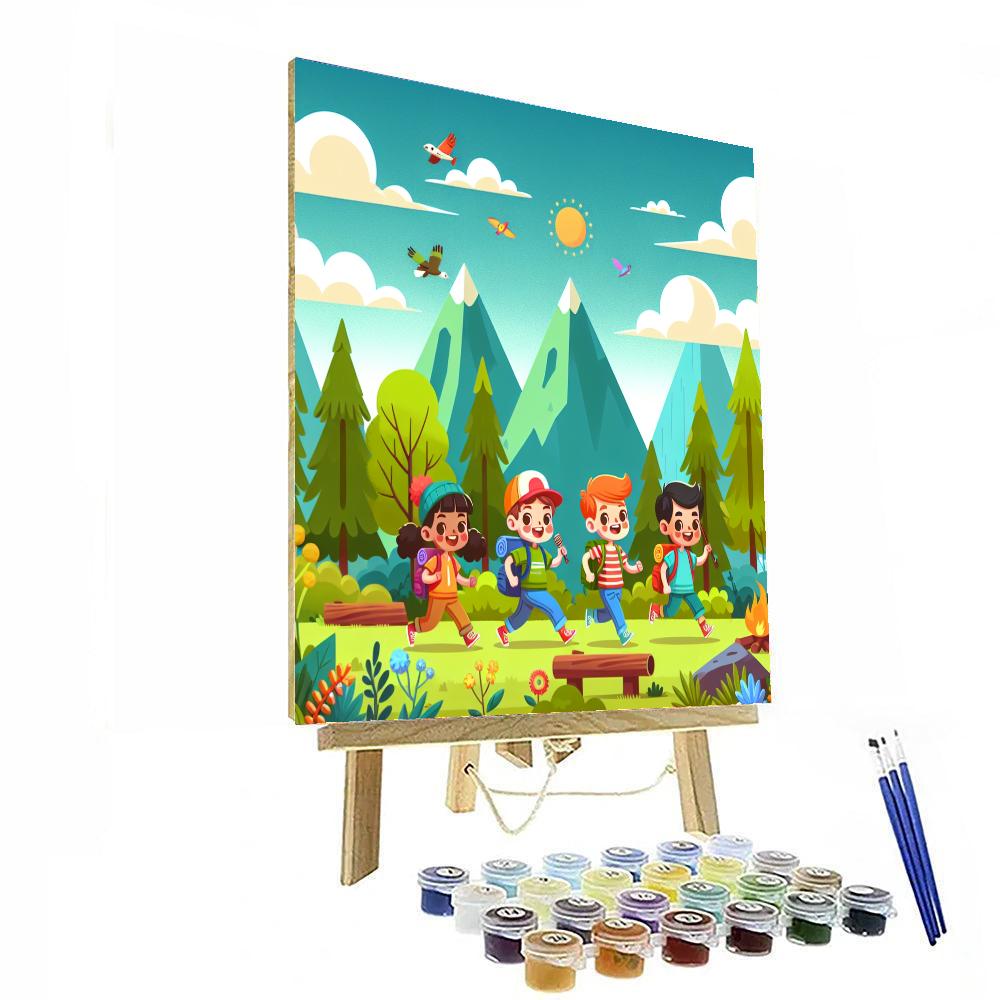 Outdoor Adventure Explorers Paint By Numbers Kits