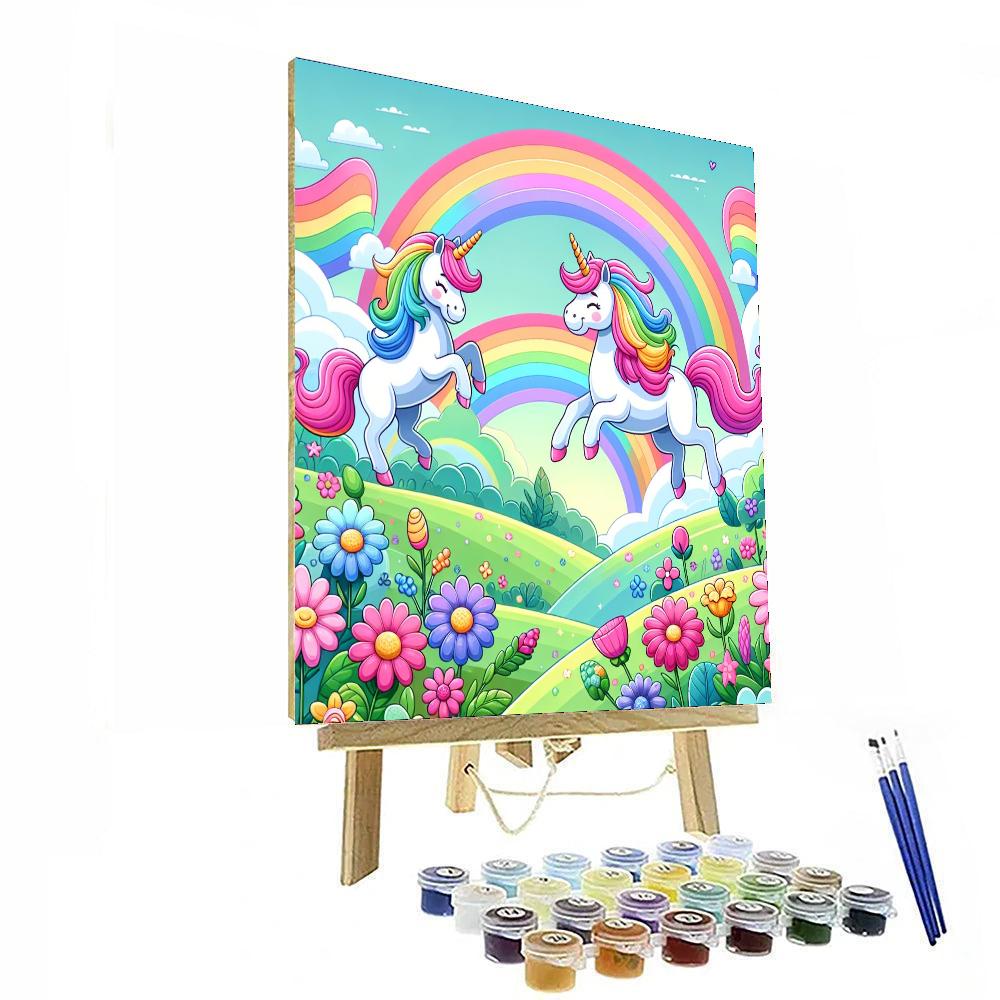 Dreamy Unicorns Adventure Numbered Painting Kits