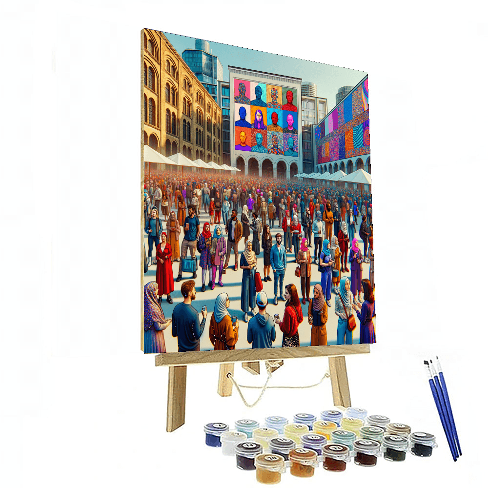 Istanbul Biennial - Turkey Painting By Numbers Kit