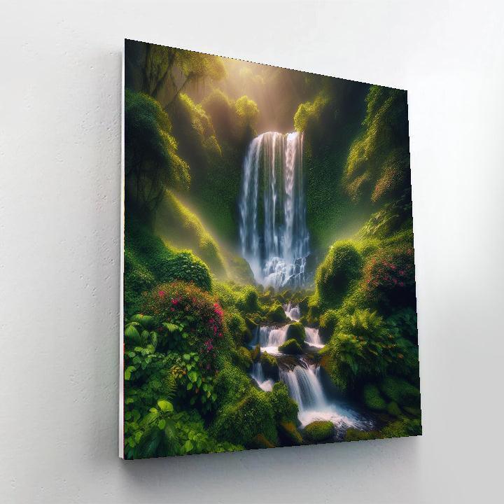 Whimsical Waterfall Magic Painting By Numbers Kit