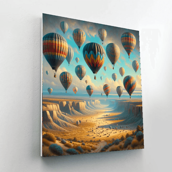 Albuquerque International Balloon Fiesta - Usa Paint By Number