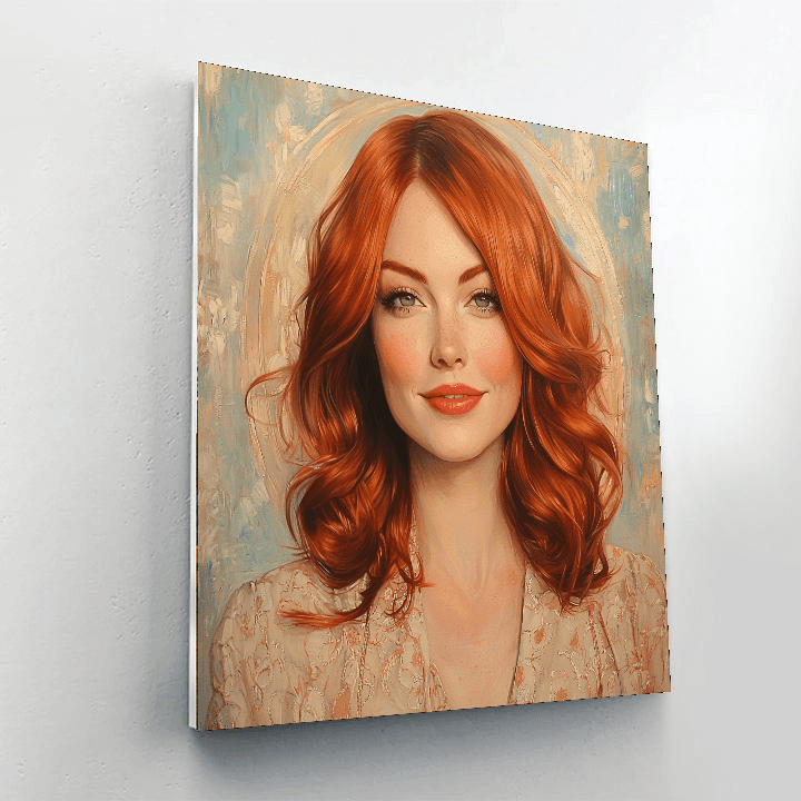 Emma Stone: The Chameleonic Muse Of Modern Cinema Paint By Number