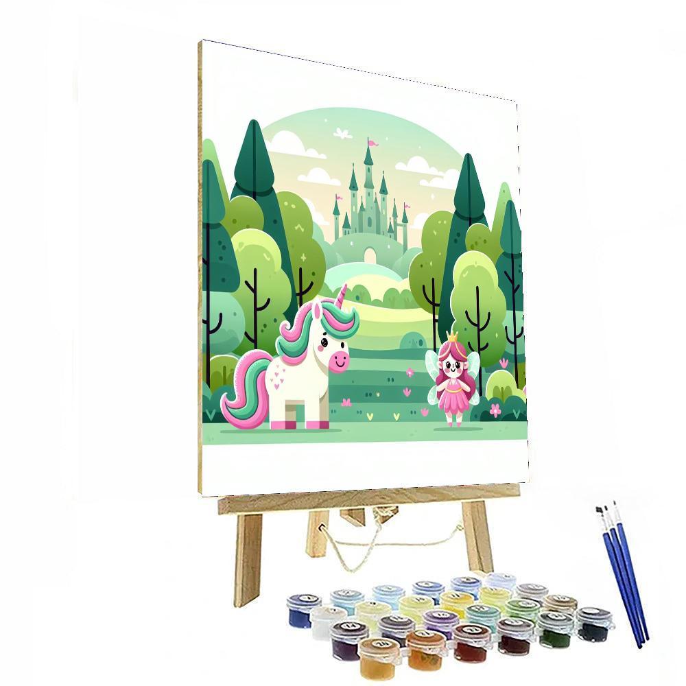 Mystical Fairytale Land Painting By Numbers Kit
