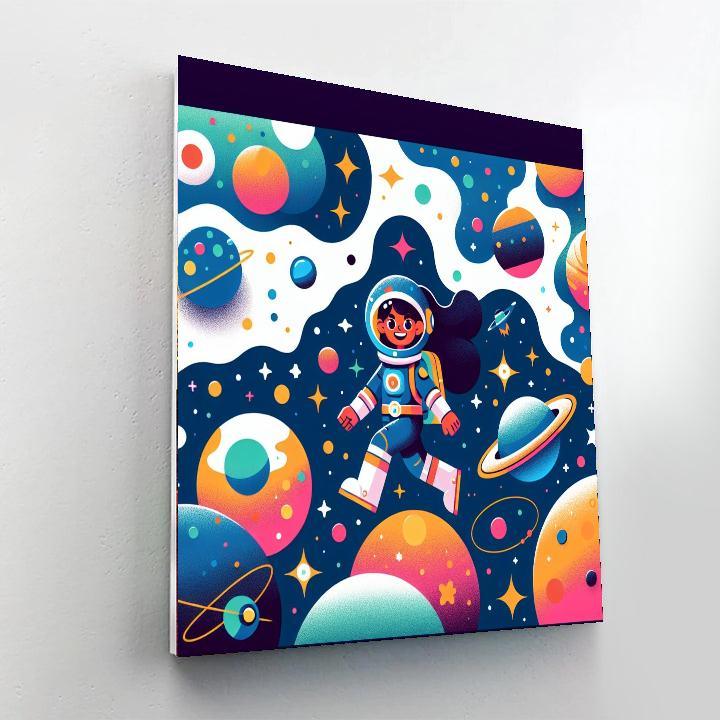 Space Ranger's Quest Paint By Number