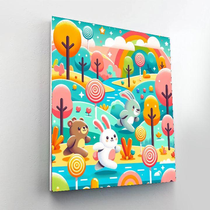 Sweet Treats Safari Numbered Painting Kits